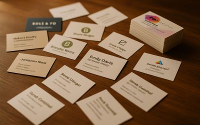 Automatisierte Visitenkarten-Verarbeitung für kleine KMU