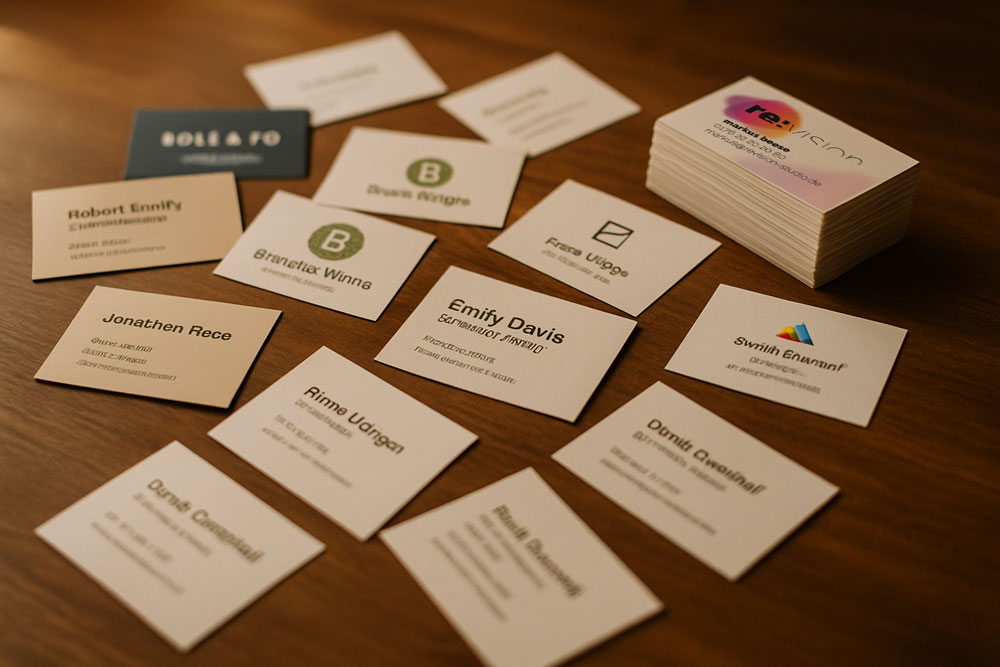 Automatisierte Visitenkarten-Verarbeitung für kleine KMU